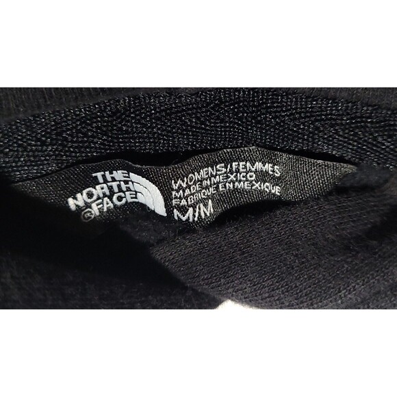The North Face Tekno Logo Pullover Hoodie Woman's M Black Sweater NWOT - Picture 6 of 10